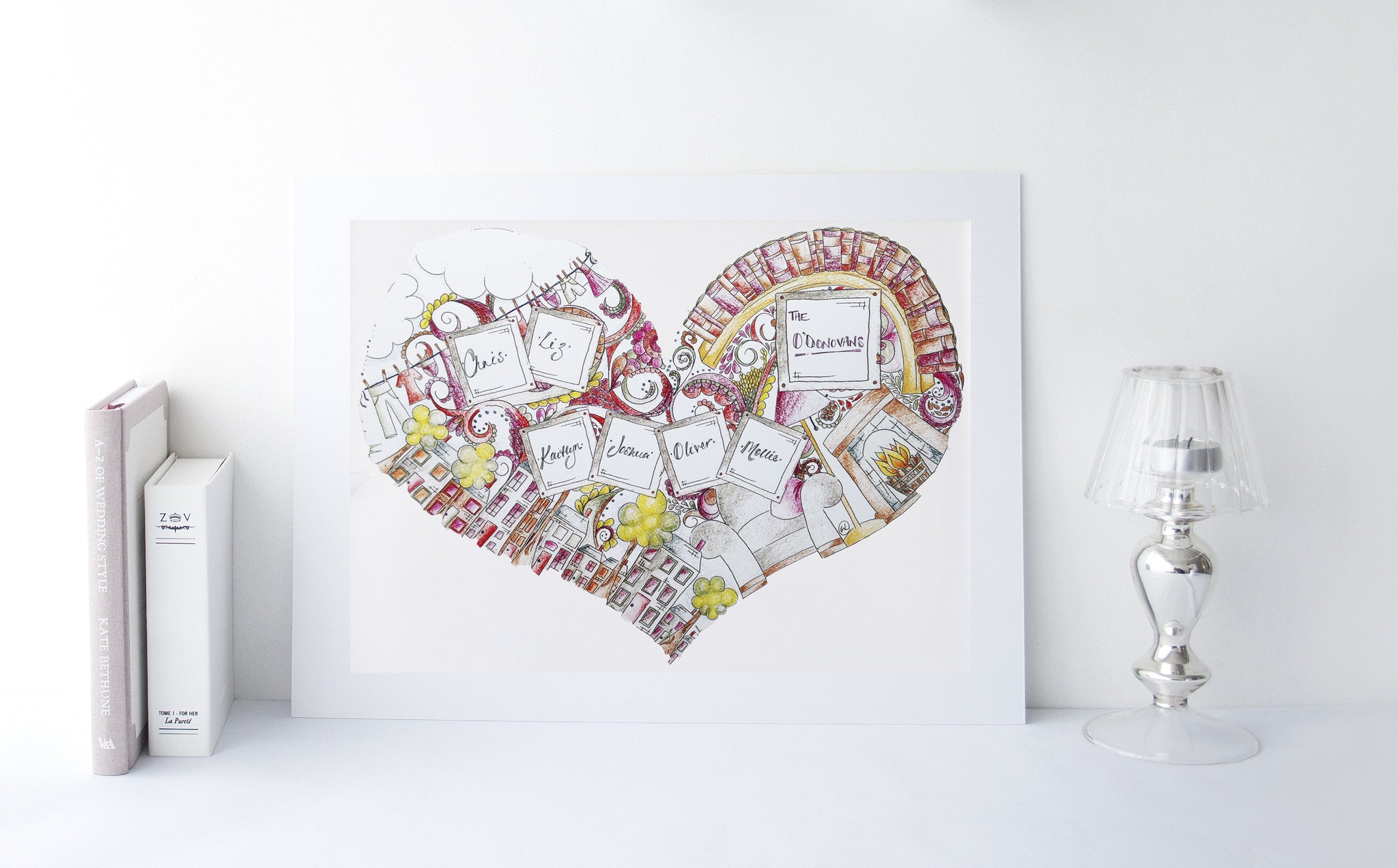 Personalised Family Home Print