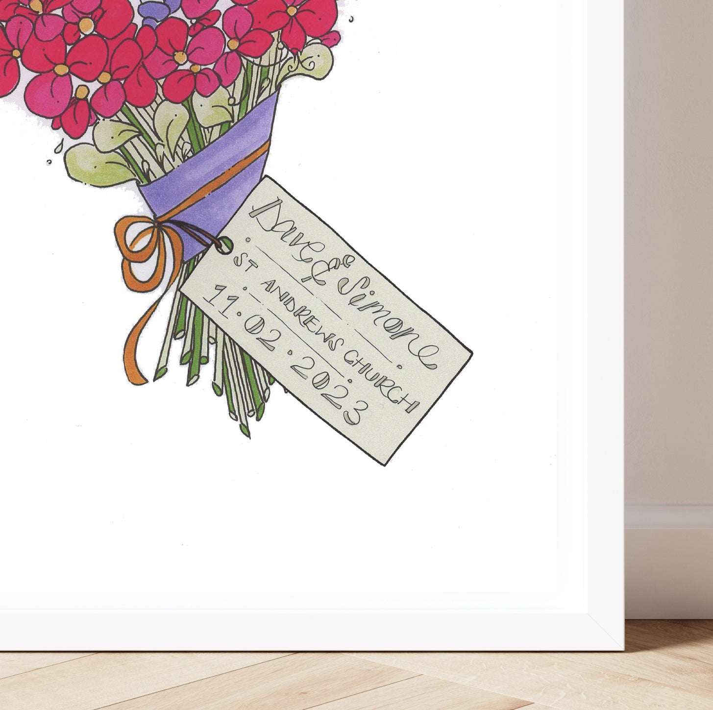 Bouquet of flowers Print