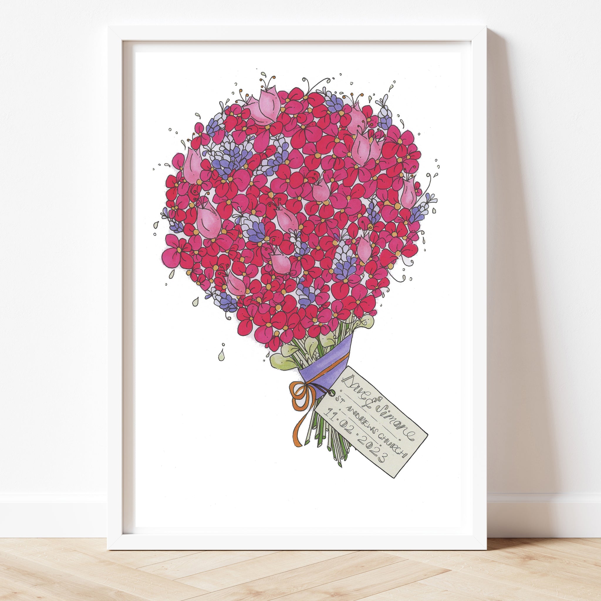 Bouquet of flowers Print