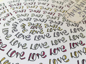 Love Love Love Love Love... personalised heart